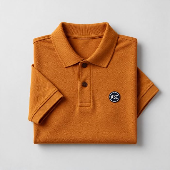 Polo d'entraînement brodé du logo du Club Sportif ASC