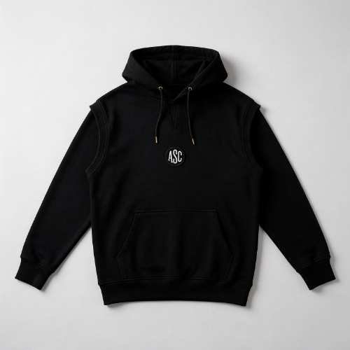 Sweat à capuche brodé du logo du Club Sportif ASC