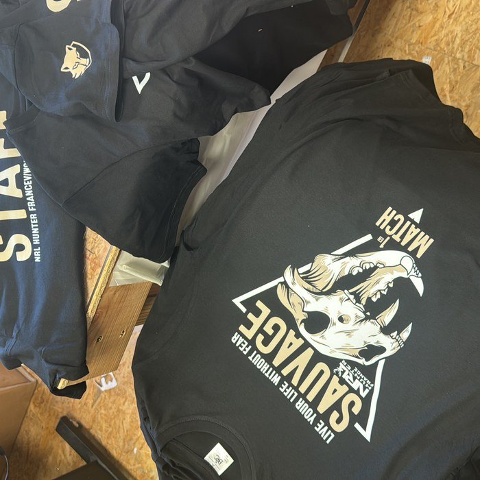 Sweat imprimé pour un match de club, série événement